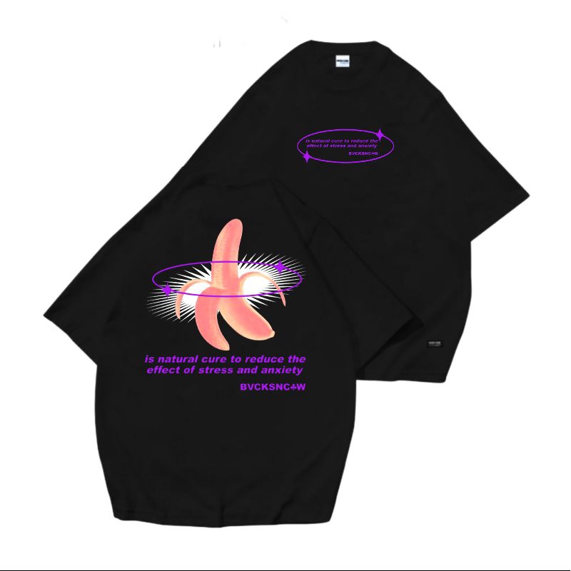 T-SHIRT BUCKSANDCOW OVERSIZE - IS NATURAL CURE / KAOS BUCKS&COW