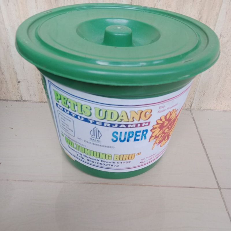 

Petis Udang Asli Gresik Istimewah Ember 4Kg