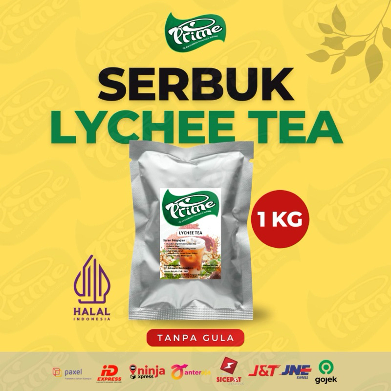 

Prime Bubuk Minuman Rasa Lychee Tea 1KG | ZOWI POWDER