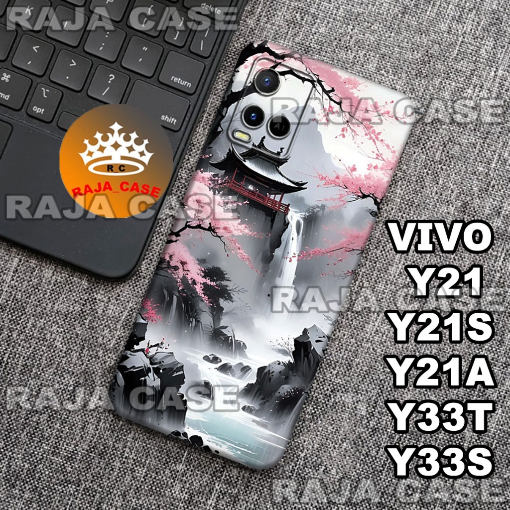 Rc15/Softase karet Hp VIVO Y21/Y21S/Y21A/Y33T/Y33S - Motif Pemandangan - Case Hp  VIVO Y21/Y21S/Y21A