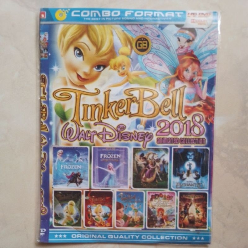 kaset dvd walt Disney Tinkerbell