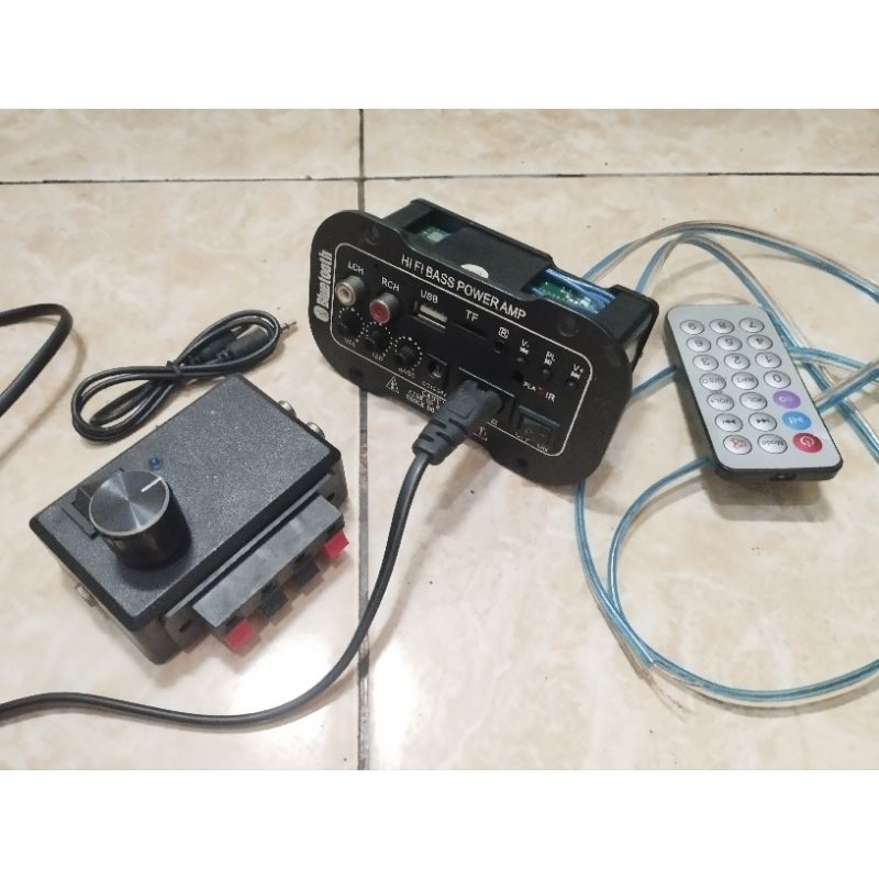 Ampli mini 12v PAM 8610 + Amplifier bluetooth PNP