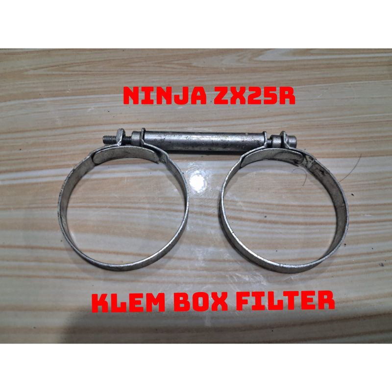 klem box filter udara kawasaki ninja zx 25 r original copotan