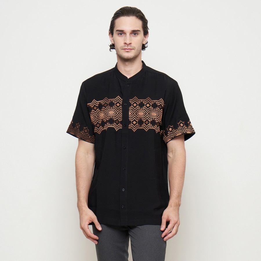 Preview By Itang Yunasz / Koko Preview / Preview Lengan Pendek / Koko All Varian Black Limited #2