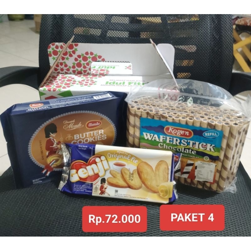 

Hampers lebaran Paket 4 waferstick kogen monde