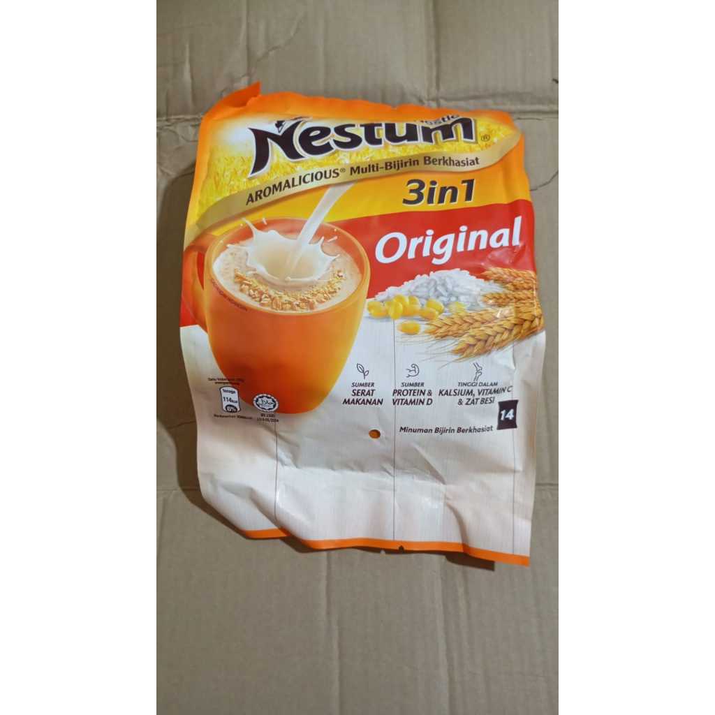 

Nestum 3 in 1 Original Minuman Sereal Cereal Sachet