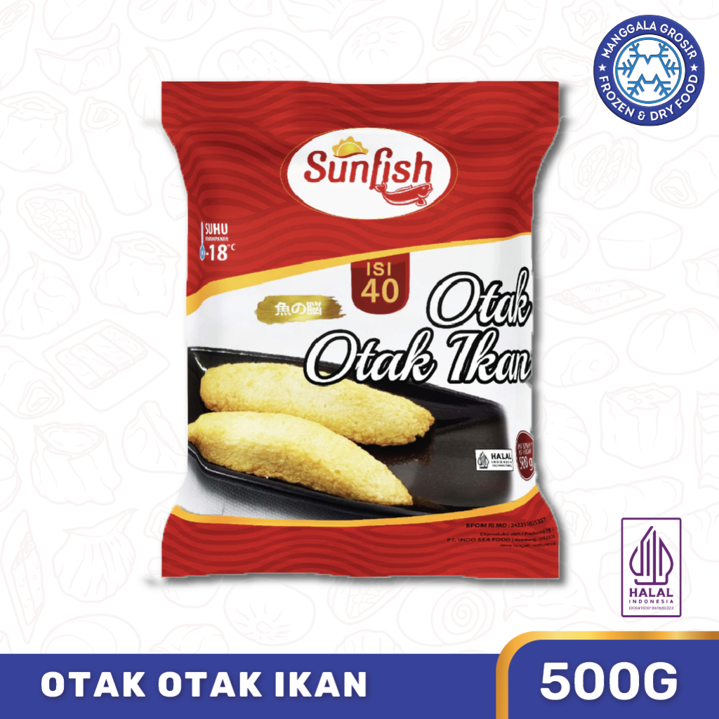 

Sunfish Otak Otak Ikan 500gr