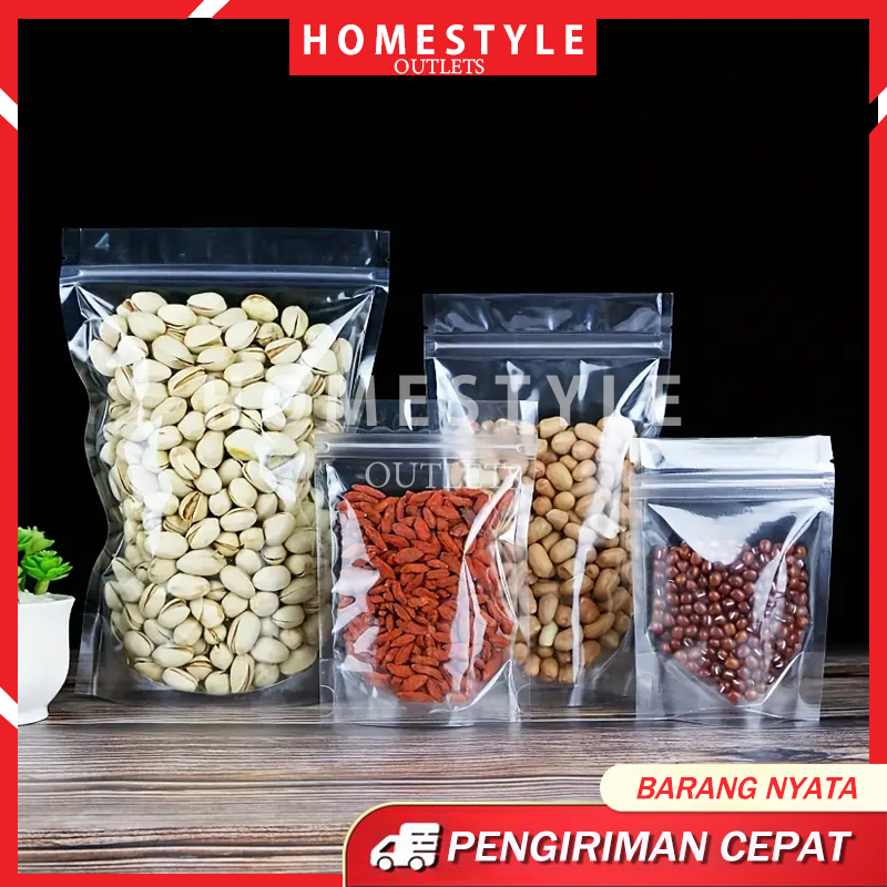 Plastik Ziplock Plastik Klip Kantong Plastik Klip Snack PP Ziplock Packaging Makanan Kue Cookies