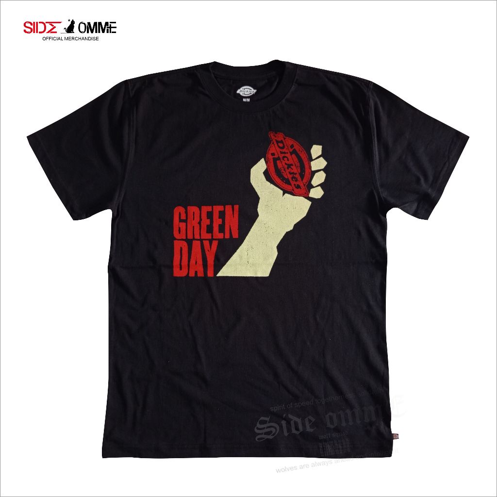 Green Day Kaos Band Original (Dickies Heart Grenade)