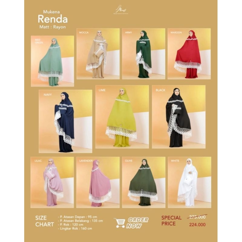 mukena renda Arrafi ✓✓ mukena dewasa ✓✓ mukena arrafi