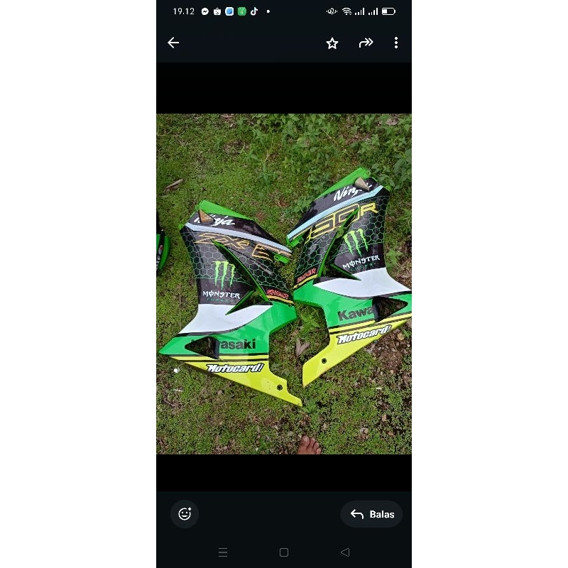 FAIRING KAWASAKI NINJA KARBU 250