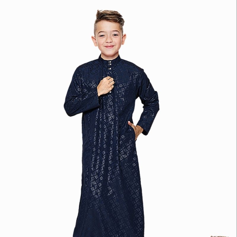 hot deals jubah anak 1-15 tahun motif suriken jubah pria jubah anak laki2