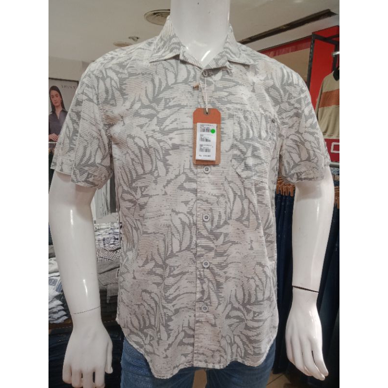 Watchout Kemeja Pendek Printing Floral WS514340823