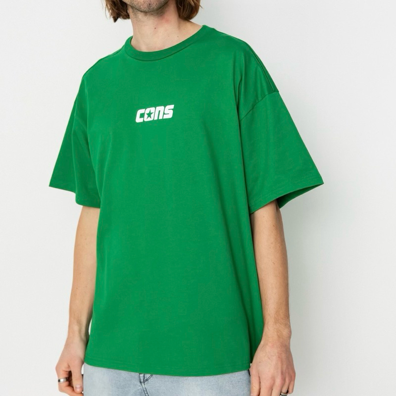 Kaos Converse Cons T-Shirt One Star Green Pine Green Original Resmi