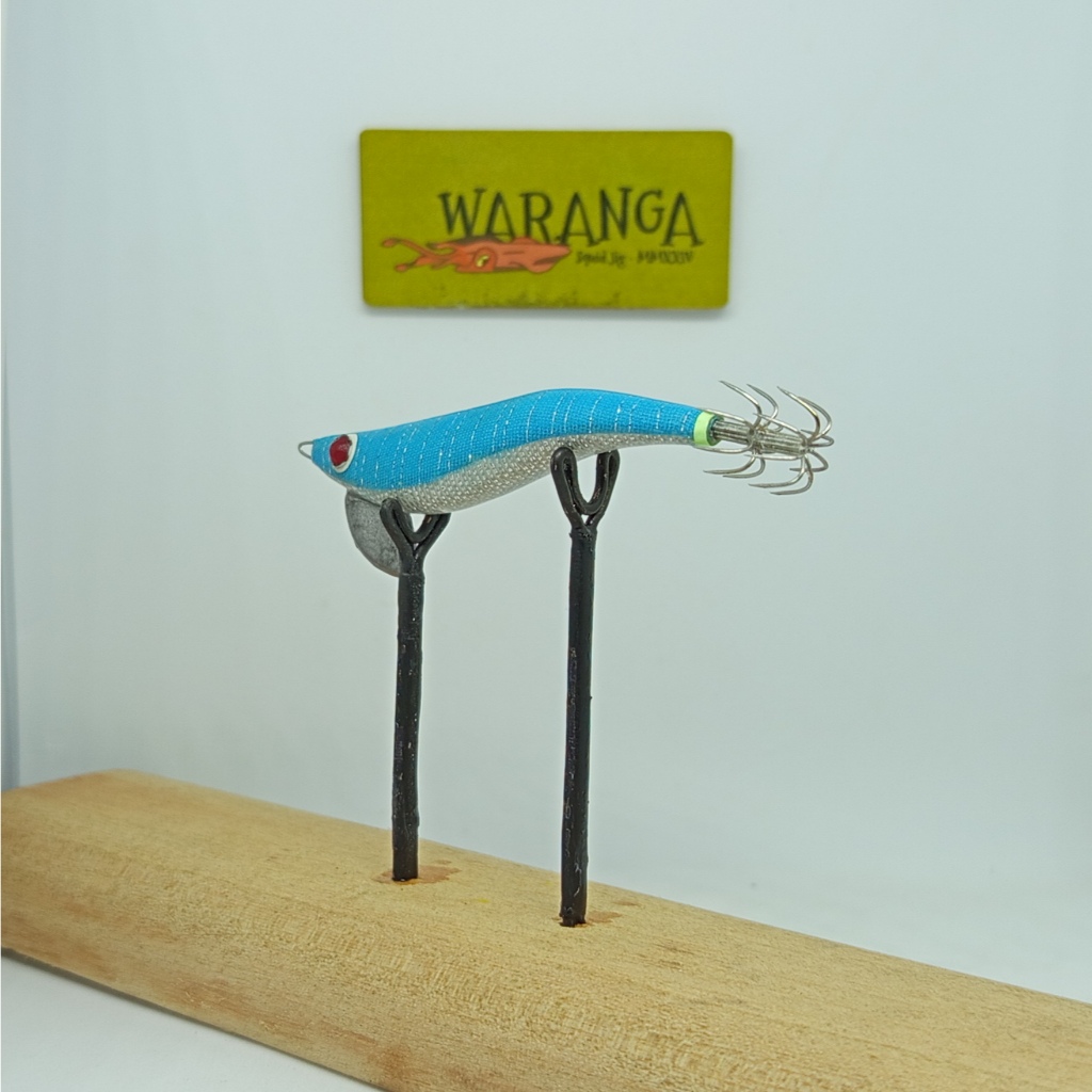 Squid jig (Size: 1,5- 2.0- 2.5) Egi Handmade Lbk/ Udang-udang/ Umpan Cumi (Bisa Request)