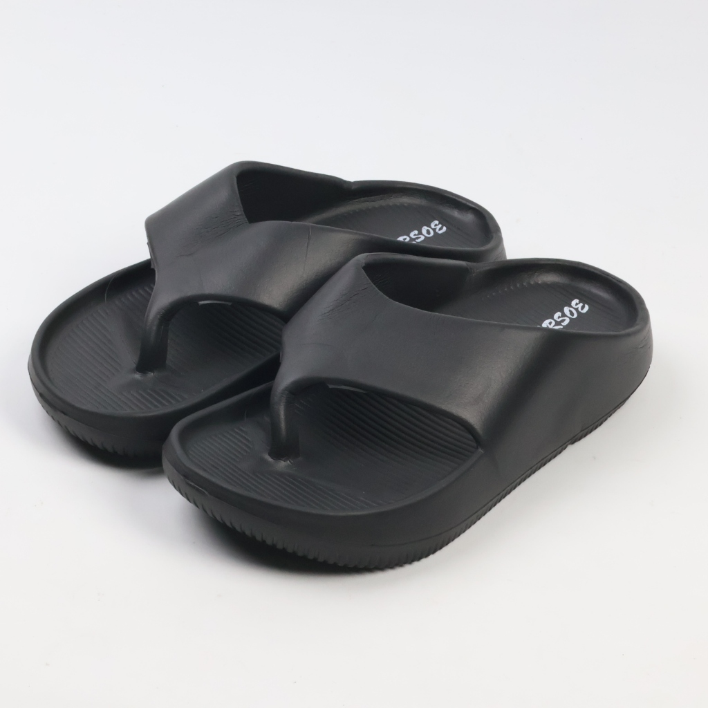 Sandal jepit wanita alas lembut sandal jepit anti selip sepatu pantai alas tebal peninggi