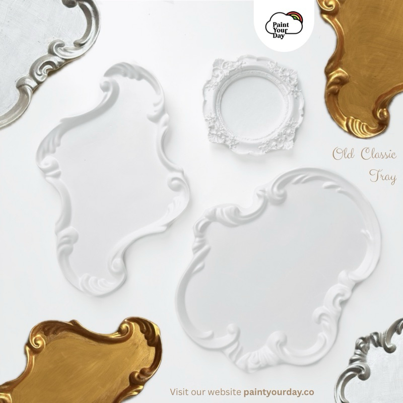 

PART 4 | Old Classic Tray | Paket Melukis Clay Gypsum | PaintYourDay