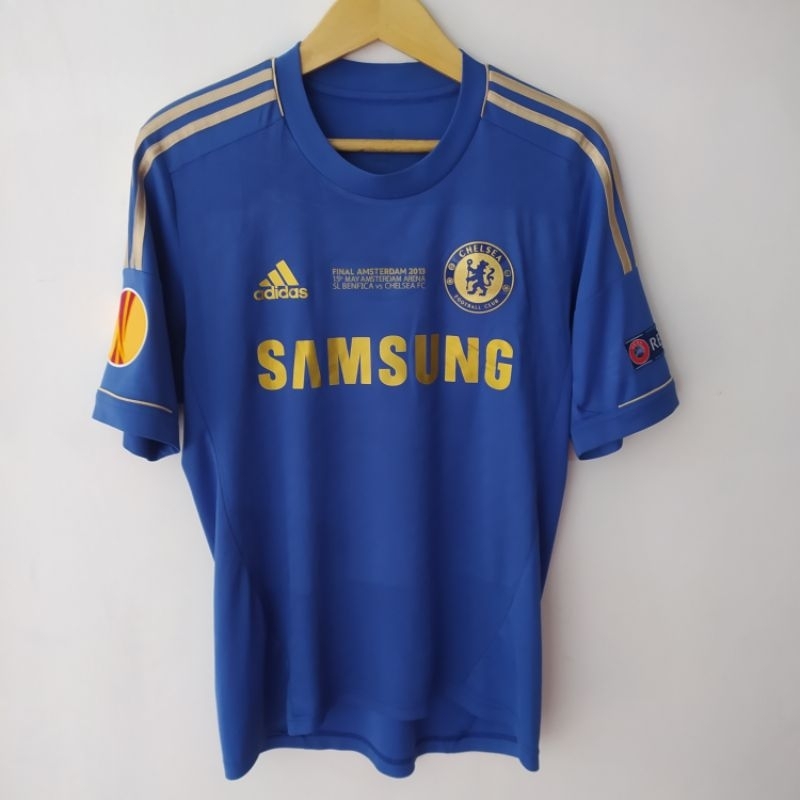 Adidas Chelsea 12/13 Home Juan Mata UEL Final Original Jersey
