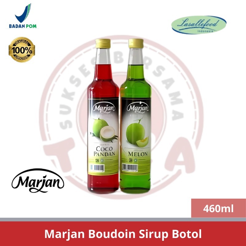 

MARJAN BOUDOIN SYRUP COCOPANDAN/MELON KEMASAN 460ML