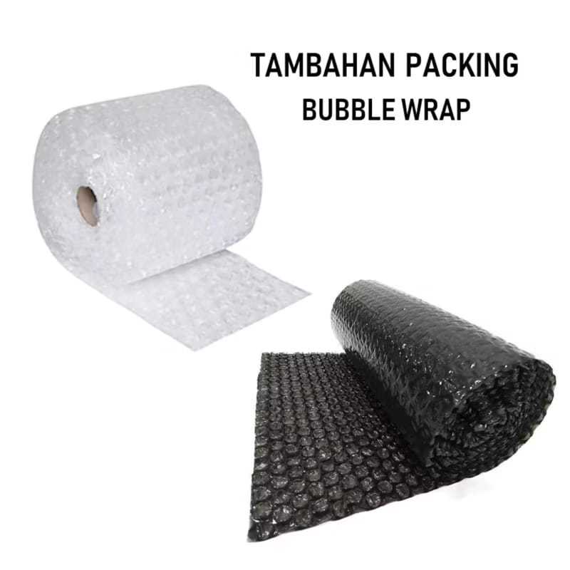 

Tambahan Extra Packing Bubble Wrap Paket Lebih Aman