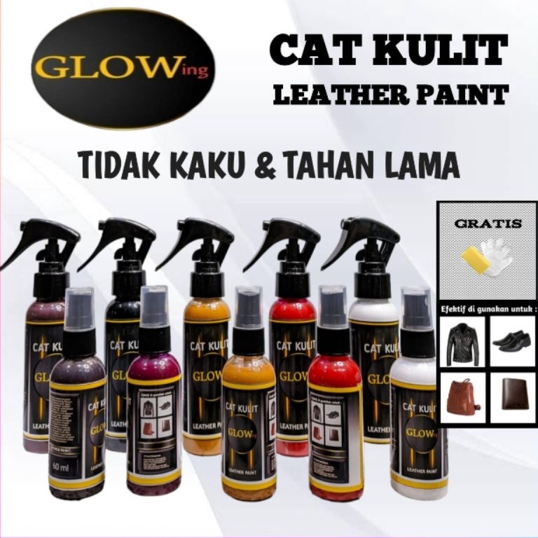 KODE H55T cat sepatu tas jaket kulit permanen