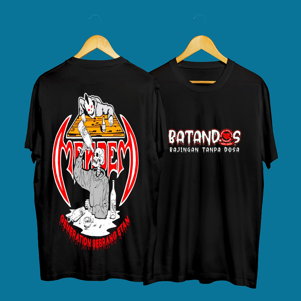 Kaos Tshirt Baju Distro Batandos Generation Sebrang Etan Mendem Netral Premium Terbaru