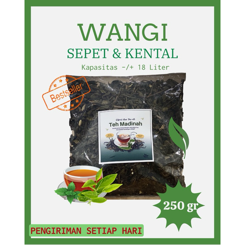 

Teh Madinah|Es Teh Jumbo|Best seller||kemasan 250gr