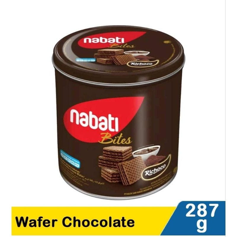 

Wafer Nabati Bites 287gr Kemasan Kaleng Ecer