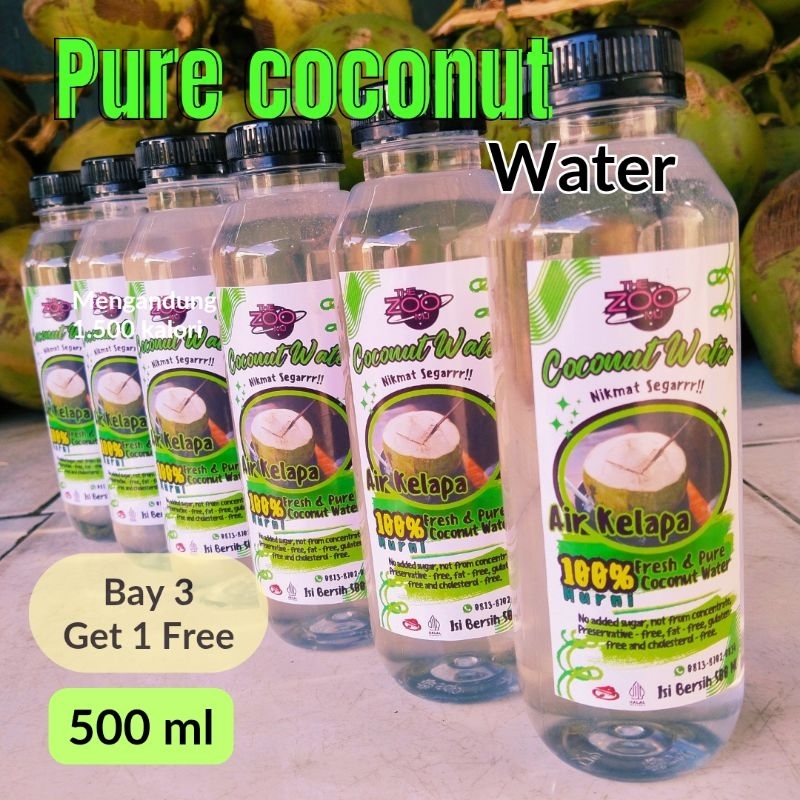 

Air kelapa muda 100 % murni Degan