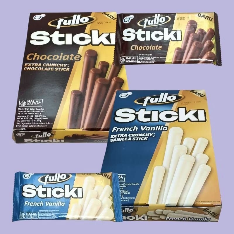 

Sticki fullo chocolate vanila 25 gram