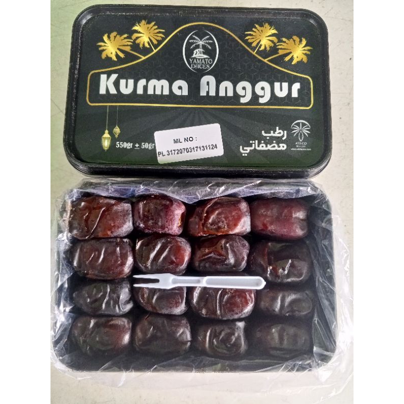 

Kurma Anggur Yamato Dates 500gr