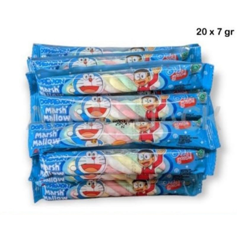 

YOUKA MARSHMALLOW KEPANG EDISI DORAEMON 1 PAK ISI 20 PCS