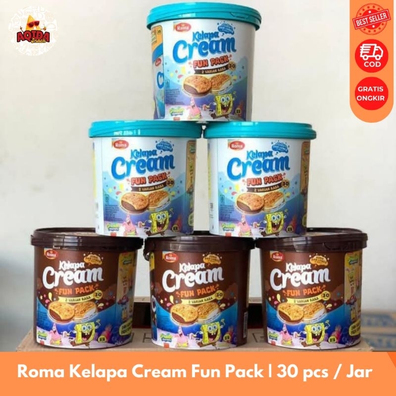 

Roma Kelapa Cream Fun Pack | 30 pcs / Toples