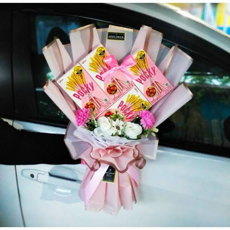 

Buket Pocky Rasa Strawberry