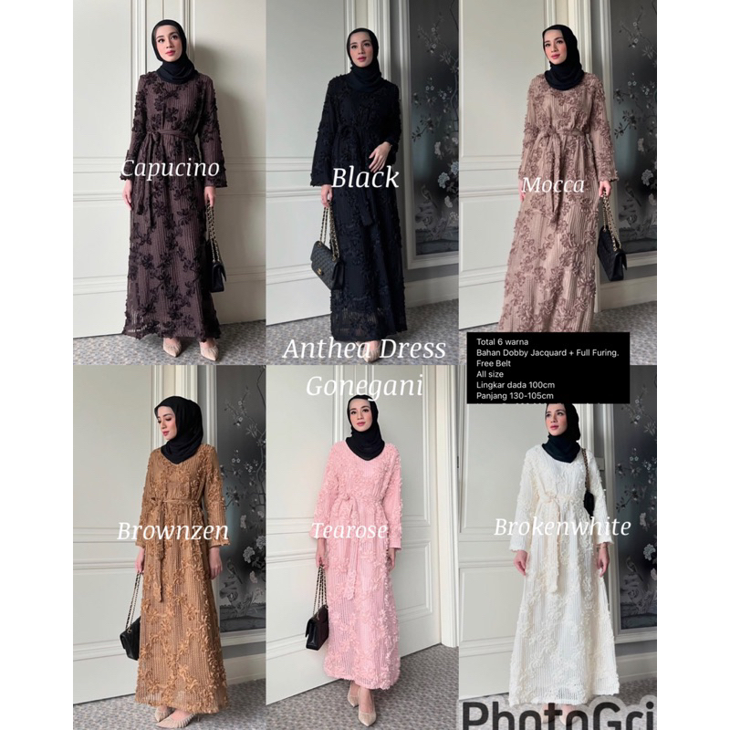 JARIYA MUKENA ELINA SCARFT ZAYANA DRESS GONEGANI ANTHEA DRESS GONEGANI ESTERS OUTER GONEGANI