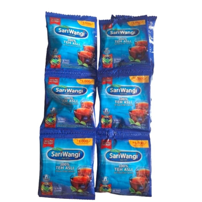 

TEH SARIWANGI TEH ASLI ISI 6PCS