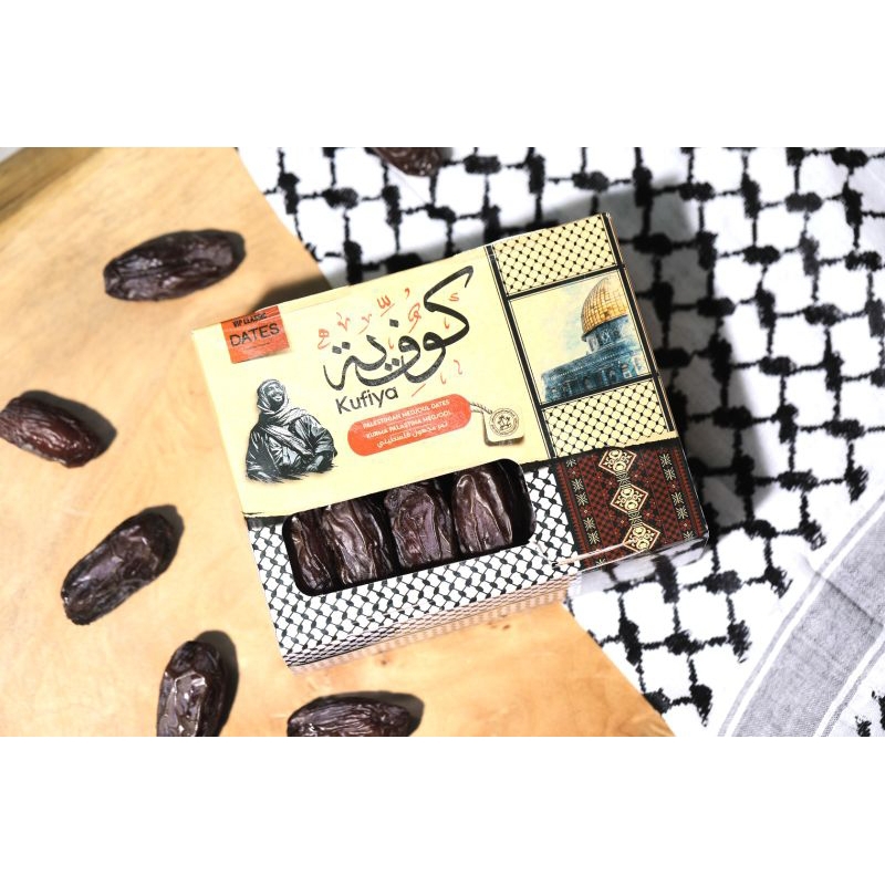 

Kurma Medjool Kufiyah Palestina 500gr