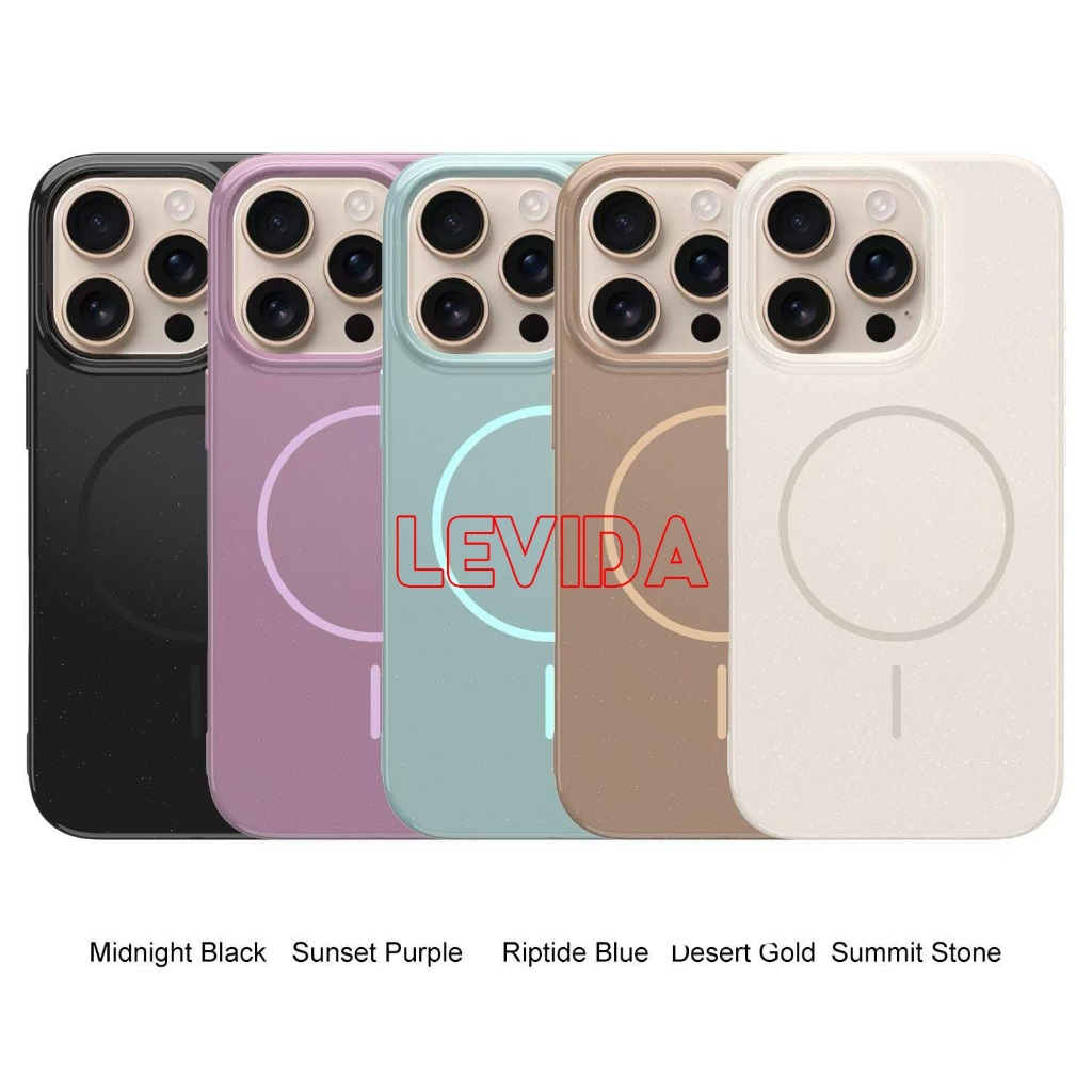 Live !!! Candy Glitter Case Magsafe Magnetic Compatible for Iphone 16 Iphone 16 Plus Iphone 16 Pro I