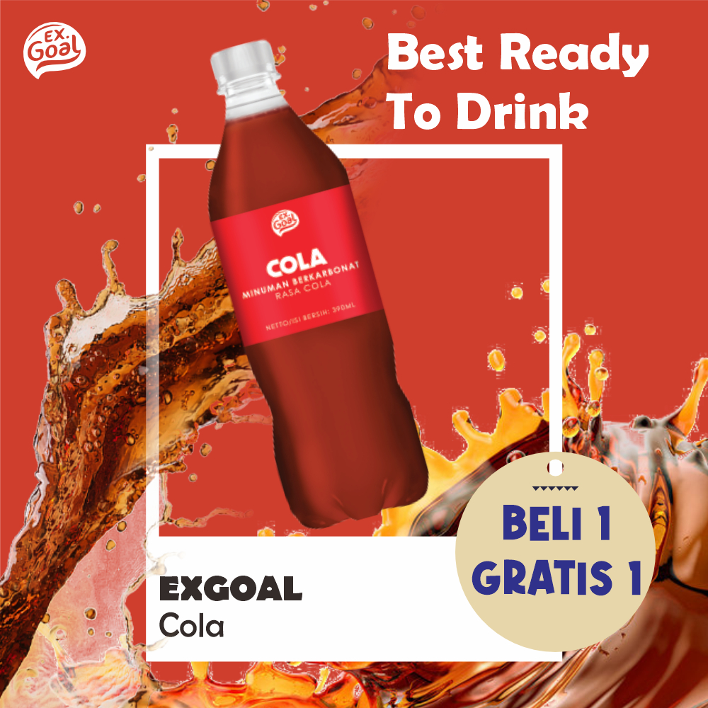 

Exgoal Ready to Drink Cola 390 ml