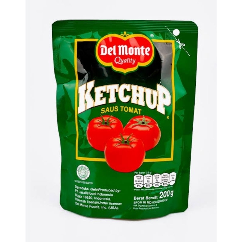 

Del Monte Saus Tomat Refill Pouch 200 gram