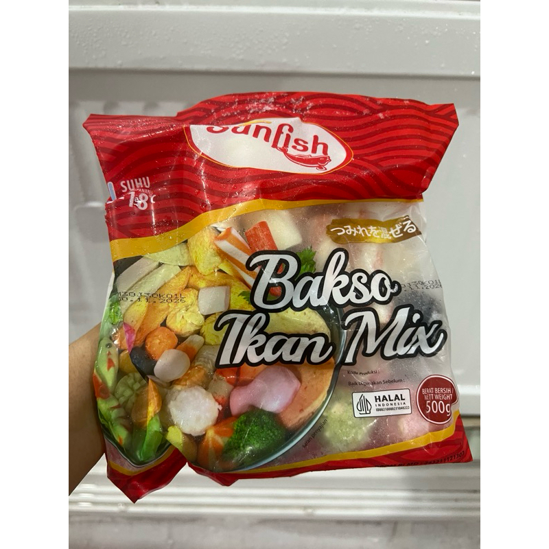 

Sunfish Bakso Ikan Mix / Tomyum / Olahan Ikan