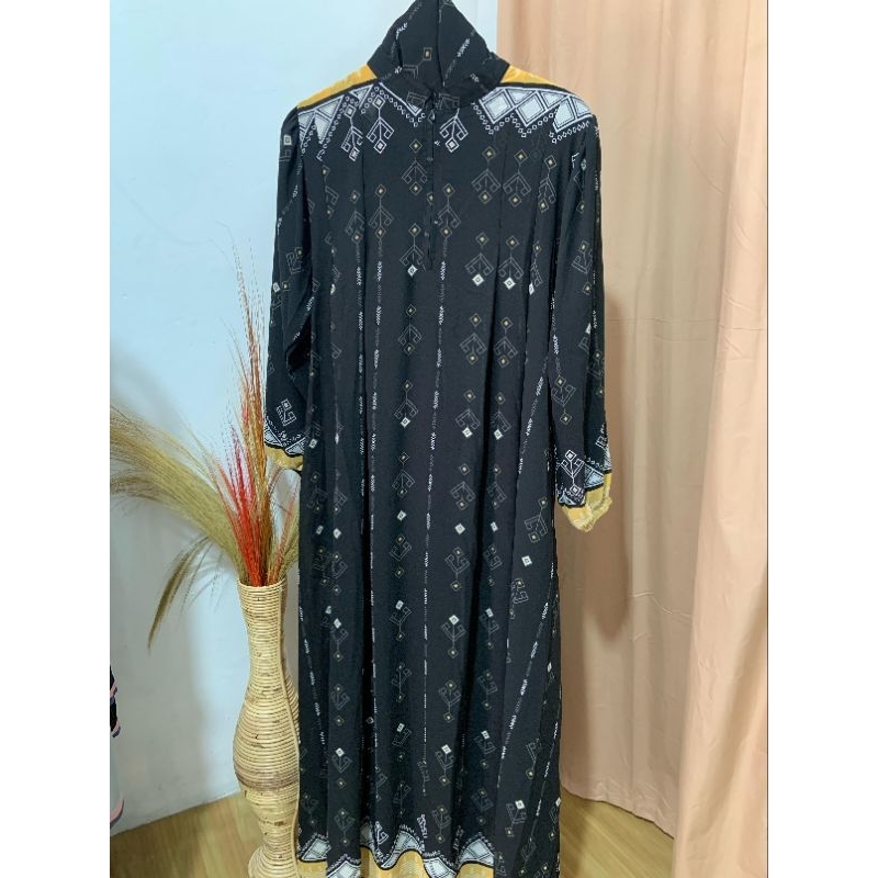 GAMIS ZIVANA SET HIJAB CERUTY BABY DOLL