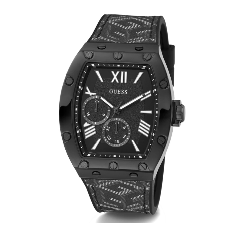 Guess GW0645G2 Black Falcon Jam Tangan Pria Original Garansi Resmi 1 Tahun