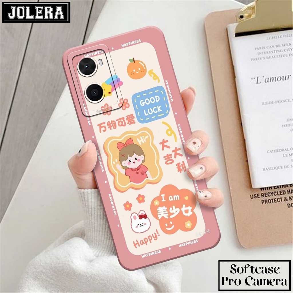 Case Hp Softcase OPPO A76 - Case Hp OPPO A76 - Silikon Hp OPPO A76 - Casing OPPO A76 - Motif Cartoon