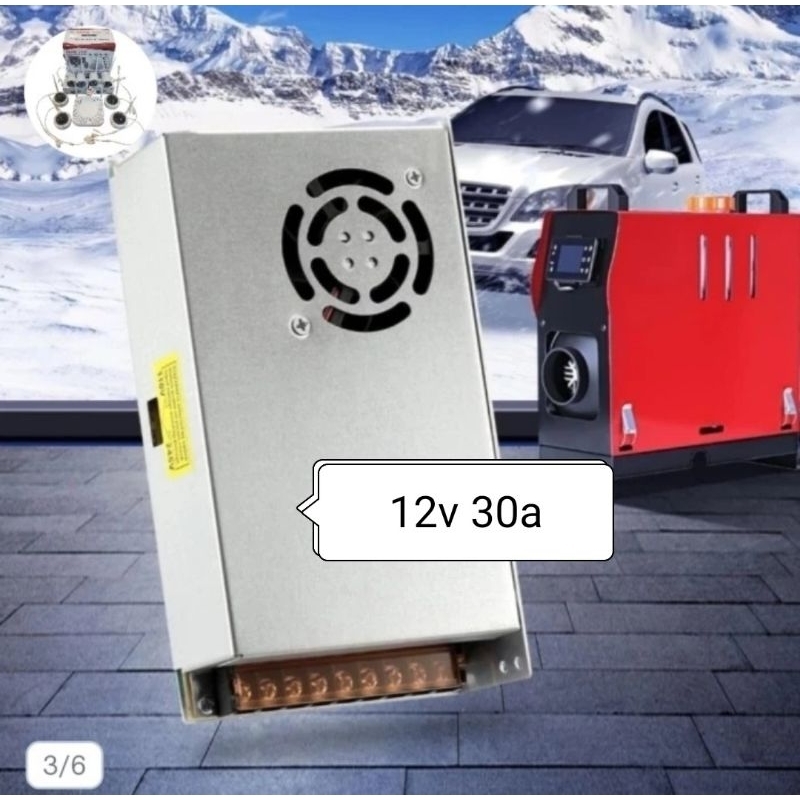 Power Supply 12V 30A Murni Barang Terjamin 