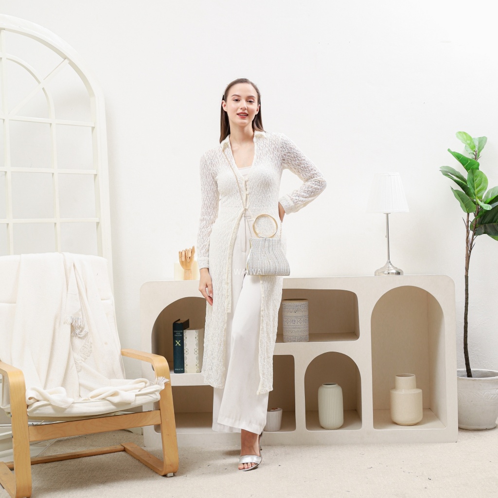 Garansi Cuci Gudang Waiwai Tas Pesta Wanita Gelang Elegan 2062-3 Clutch