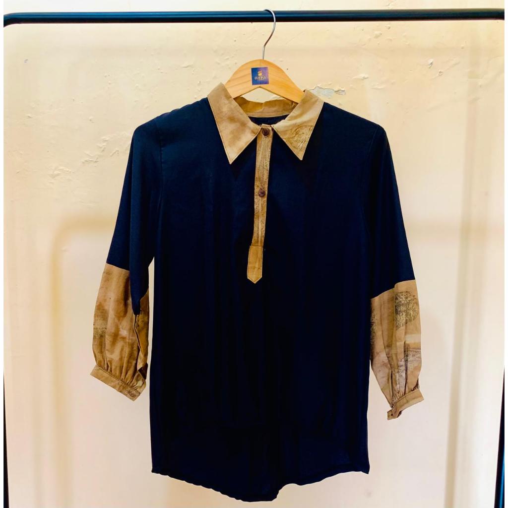 MAZAWA BLOUSE - SYIRKA ECOPRINT