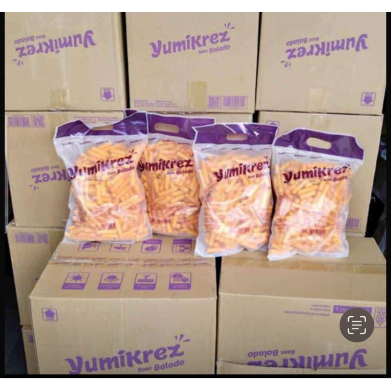 

Stik Yumikrez Rasa Balado 12x150gr 1 Karton EXP Januari 2026 Makanan Ringan Renyah Gurih