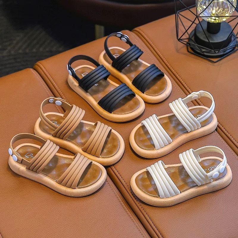 Sepatu Sandal Anak Cewe Spatu Sendal Perempuan Fashion Stylish Cool Style Karakter Kids Slip Terlari