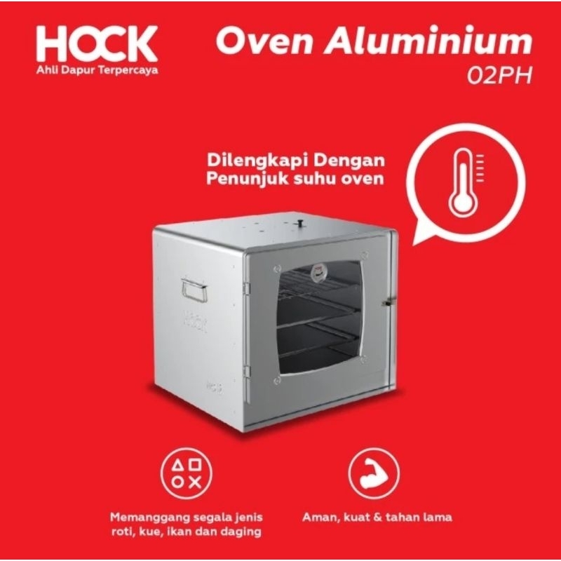 HOCK OVEN KOMPOR TANGRING ALUMINIUM PUTARAN HAWA NO.2